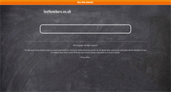 Desktop Screenshot of lostbombers.co.uk